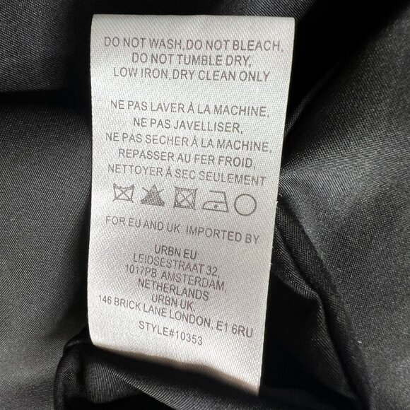 Hutch Anthropologie Floral Wrap Maxi Dress V-neck Hi-Low Brown Purple Size M - Picture 15 of 16